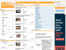 Tablet Screenshot of maskintema.se